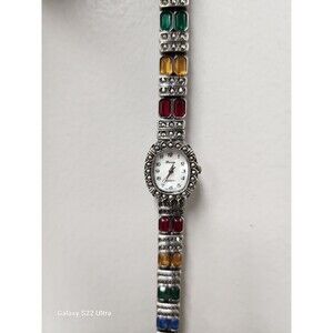 Vintage Womans Watch Lucida Stainless Steel Japan Movement